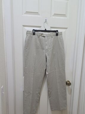 Lauren Ralph Lauren Khaki Men's Pants 100% Cotton Size 34" X 30"